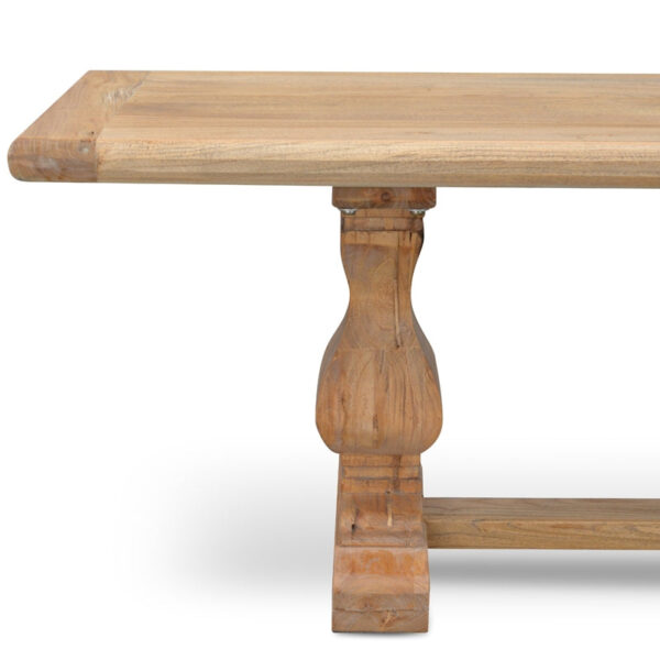 titan 2m reclaimed elm wood bench natural db2088 zoom 1